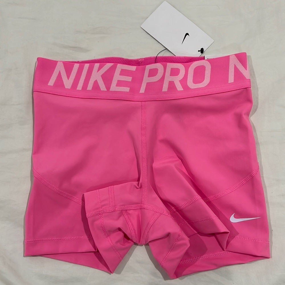 pink nike pros